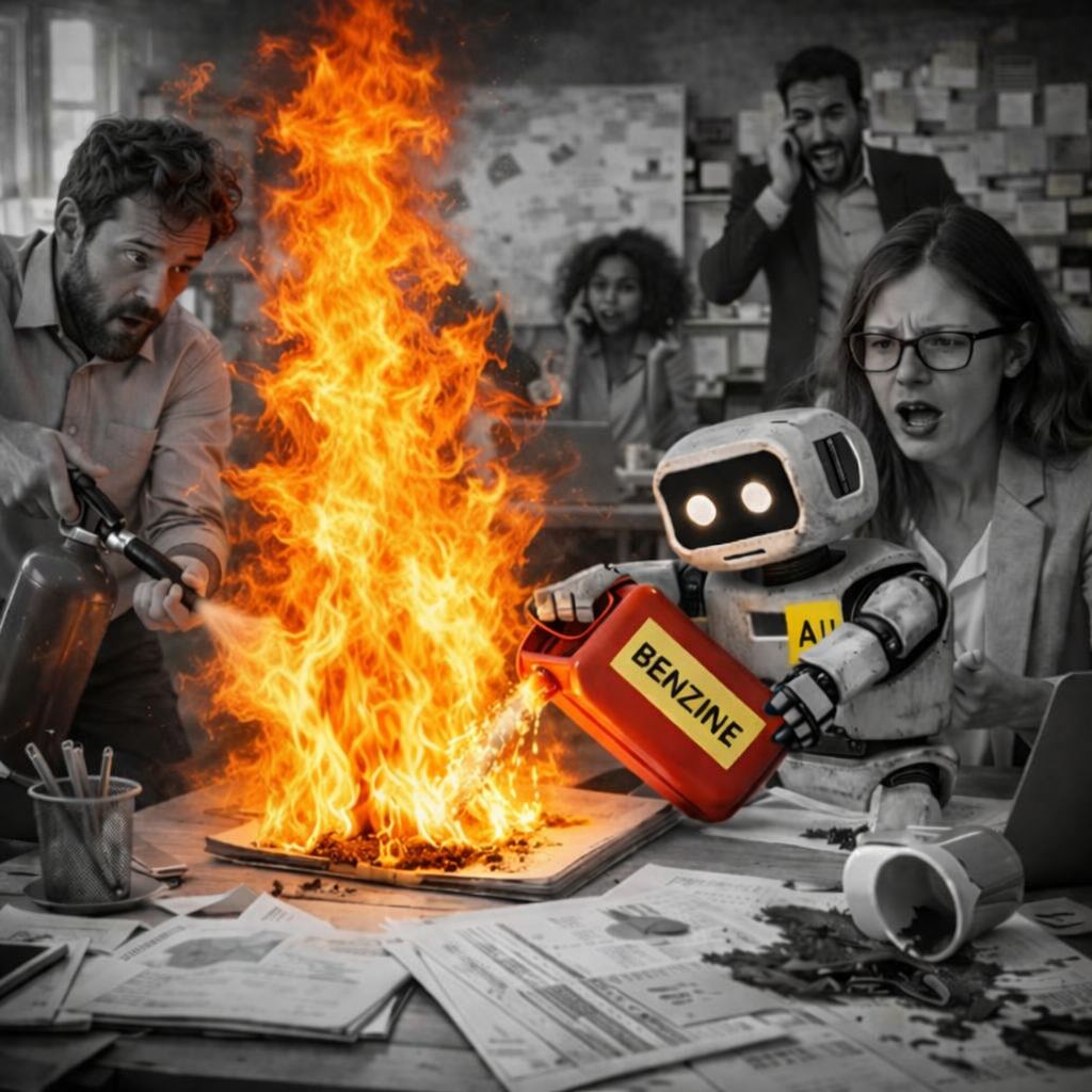 AI versterkt chaos wanneer de basis ontbreekt